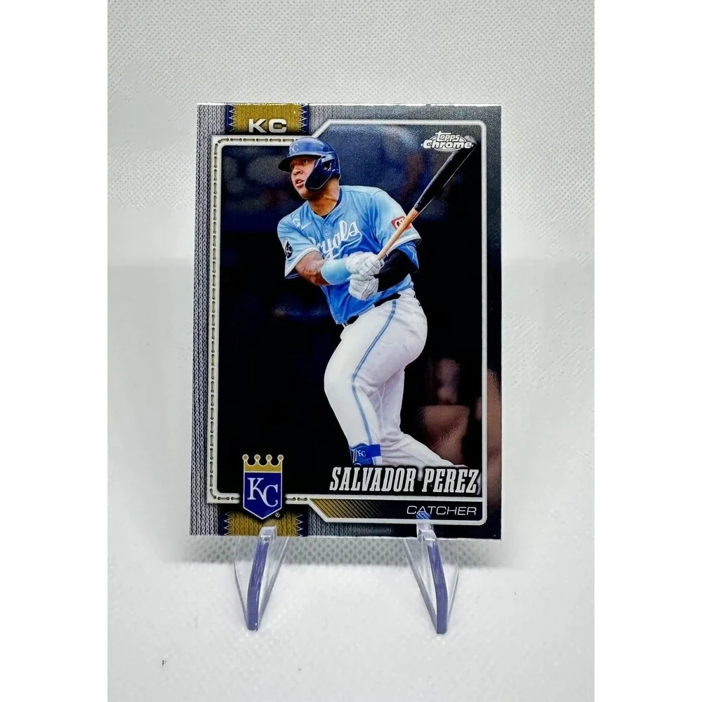 2026 Topps Chrome Baseball #283 Salvador Perez Base Card